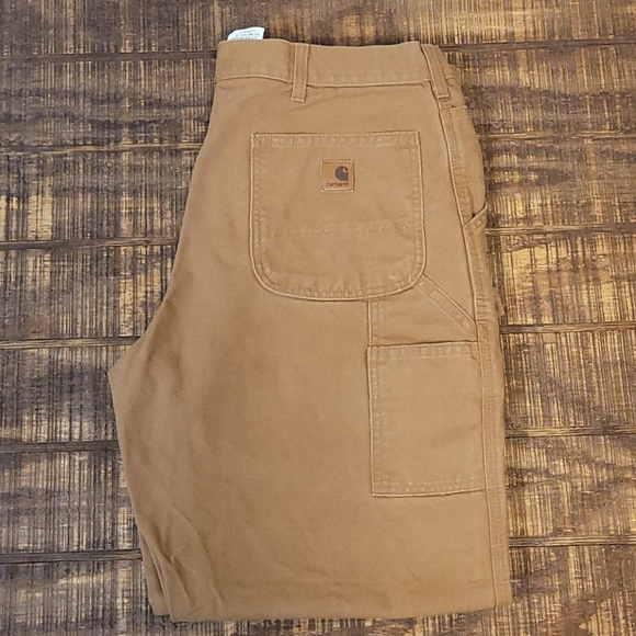 Carhartt Other - Carhartt Mens Washed Duck Work Pants Size …